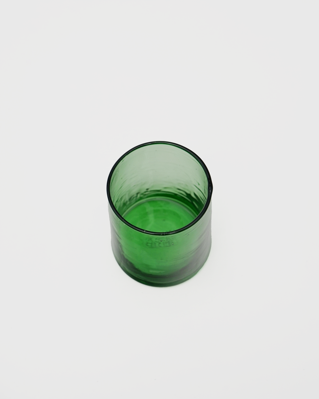 Moroccan Cone Glass / Green