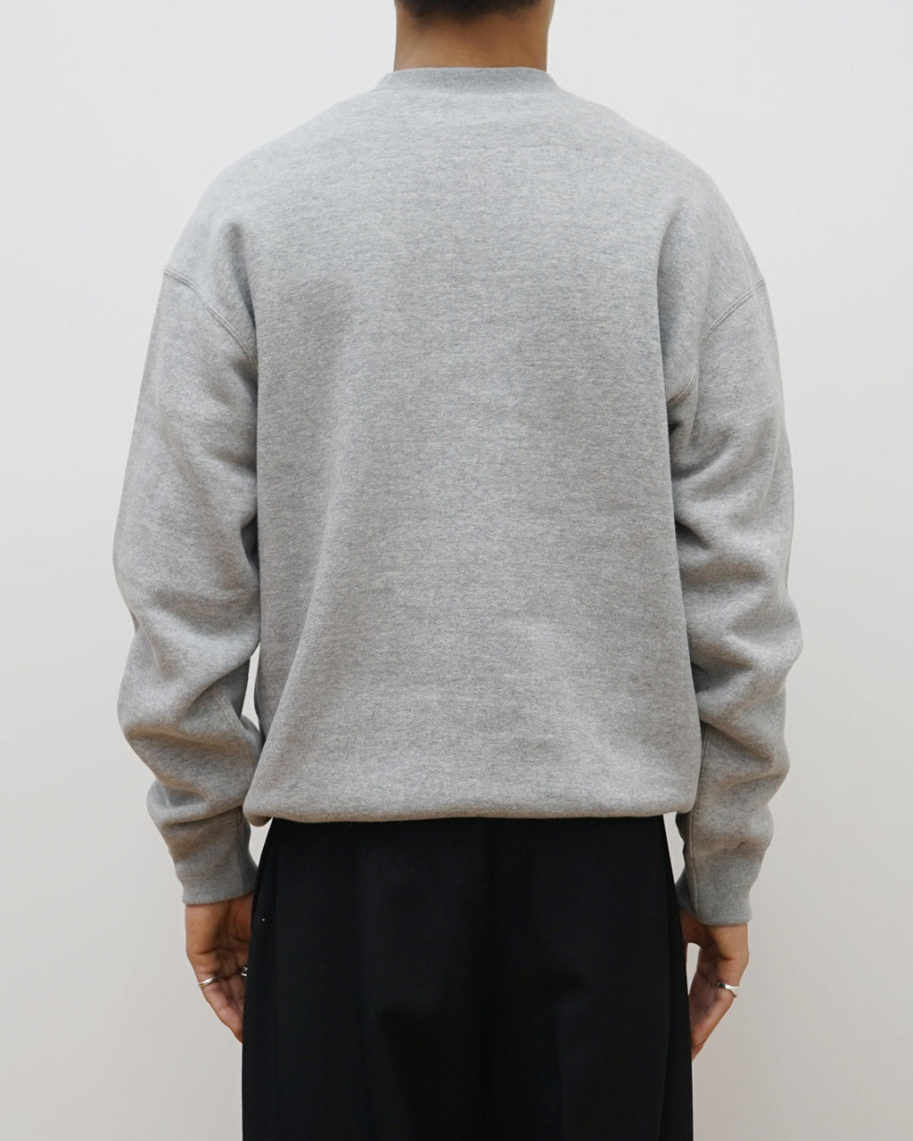 Loopwheel Crewneck Sweatshirt / Gray