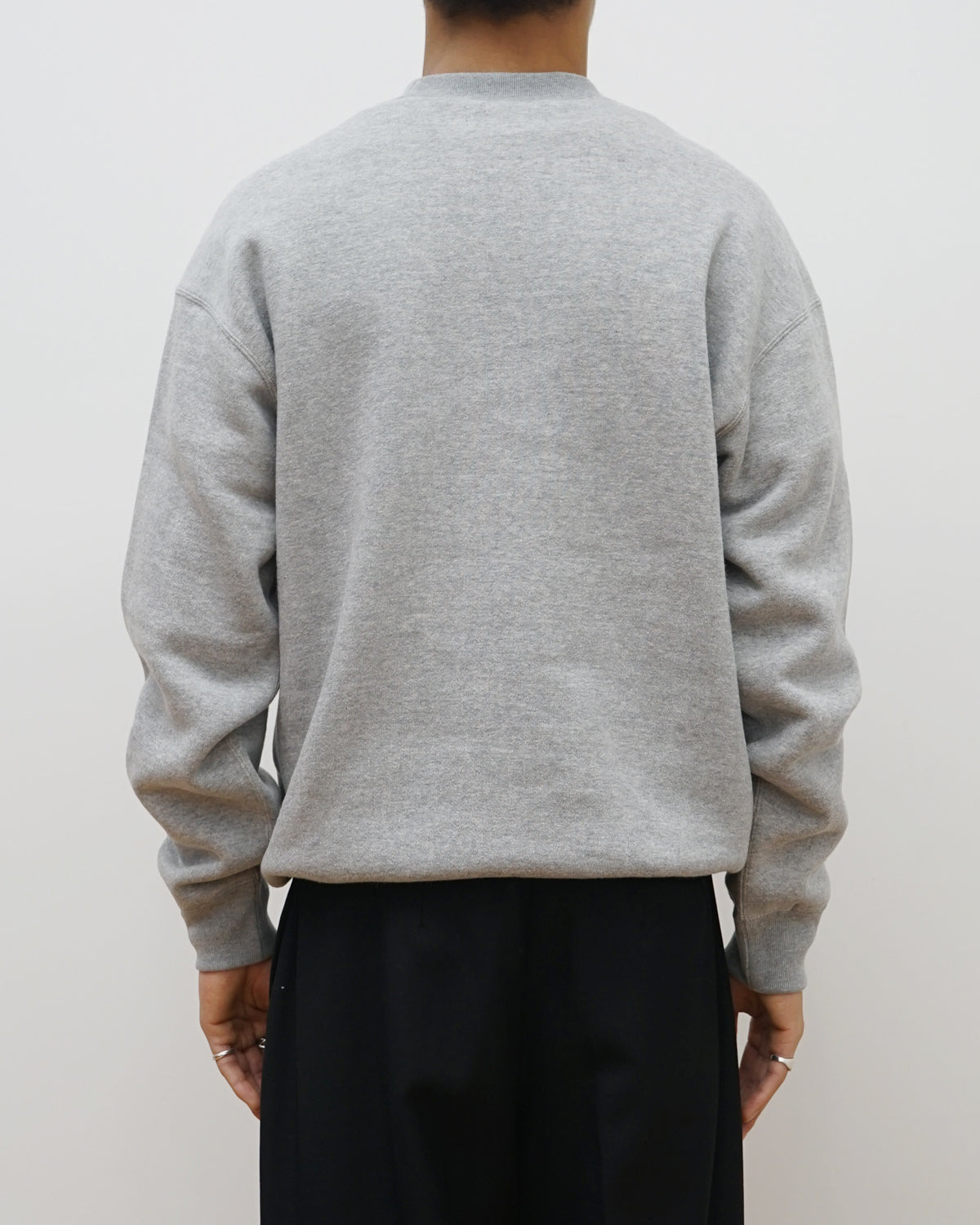 Loopwheel Crewneck Sweatshirt / Gray