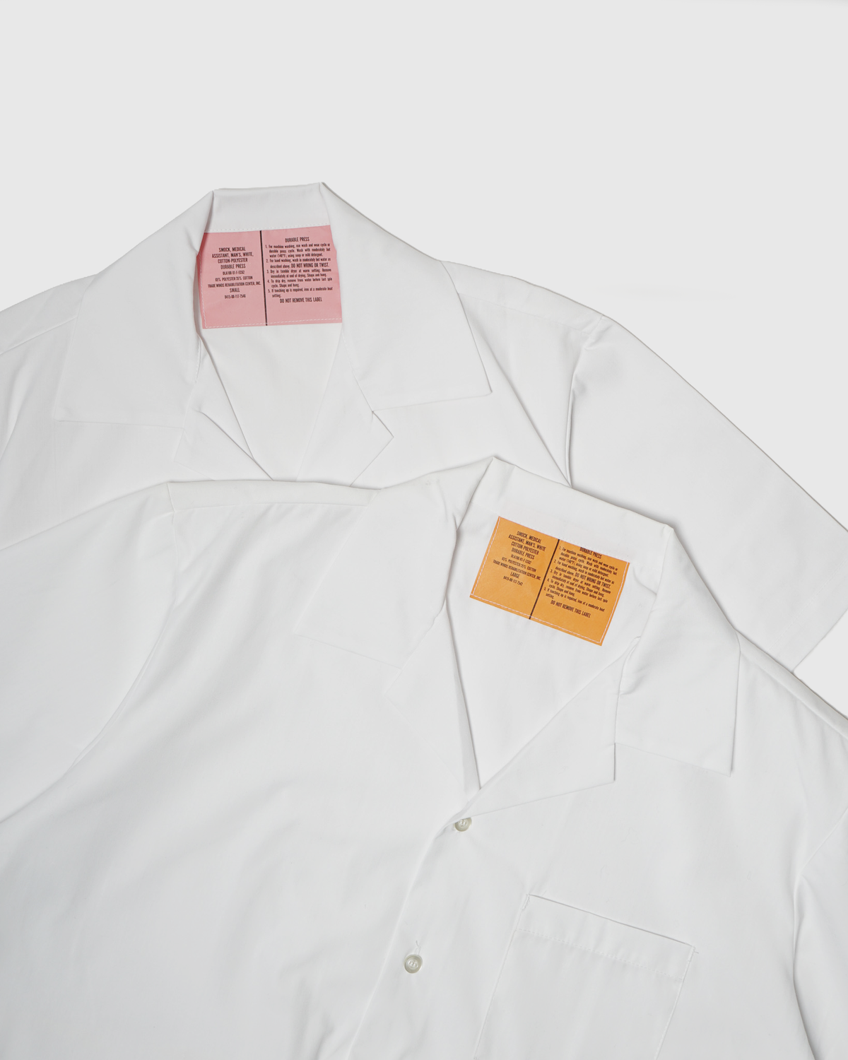 Open Collar Short Sleeve Shirt