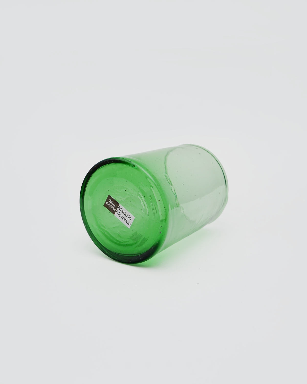 Moroccan Cone Glass / Green