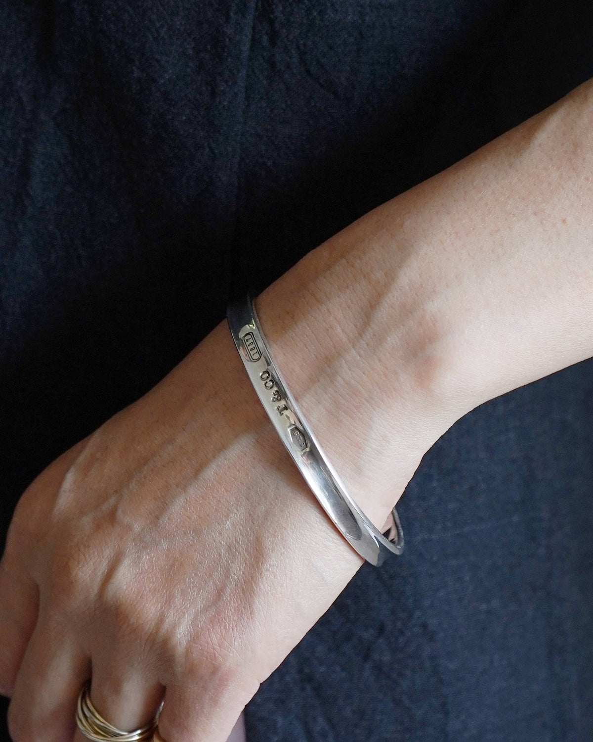 Silver Bangle Bracelet