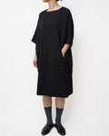S/S Plaid Wool Dress