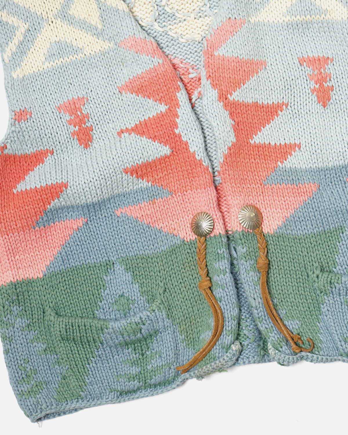 Native Patterns Hand Knit Vest