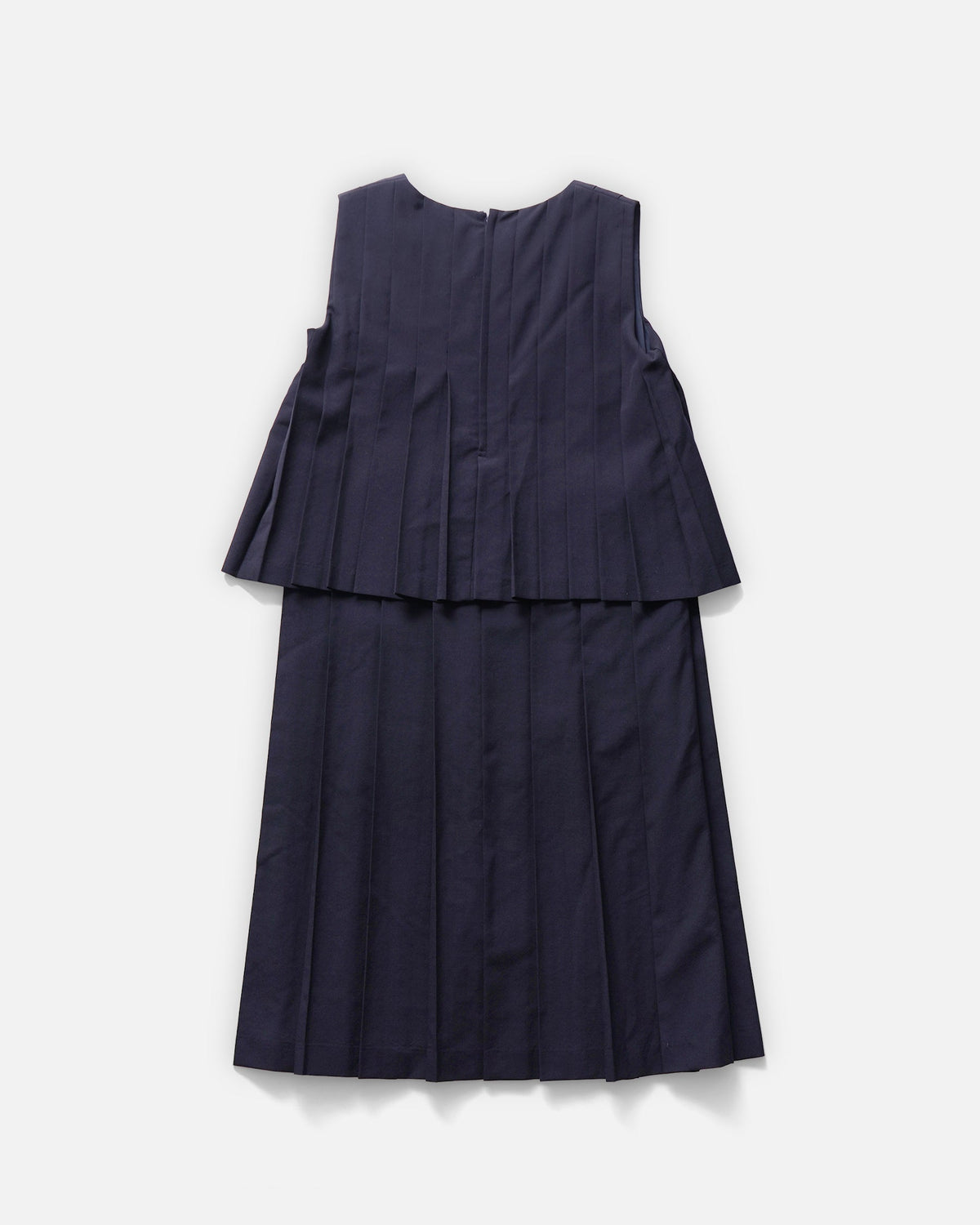 N/S Wool Pleated Dress