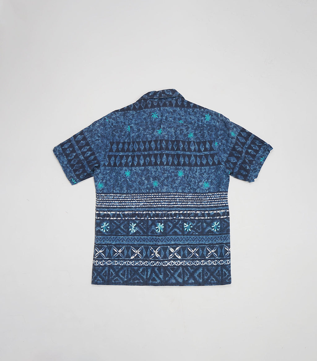 1970's Cotton Patterned Shirt S/S