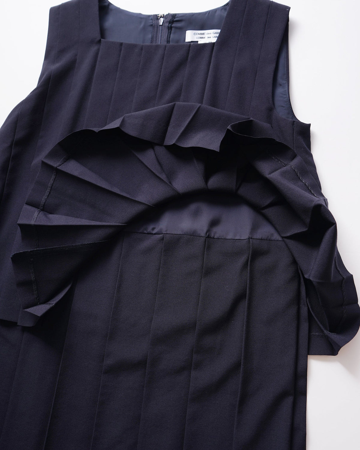 N/S Wool Pleated Dress