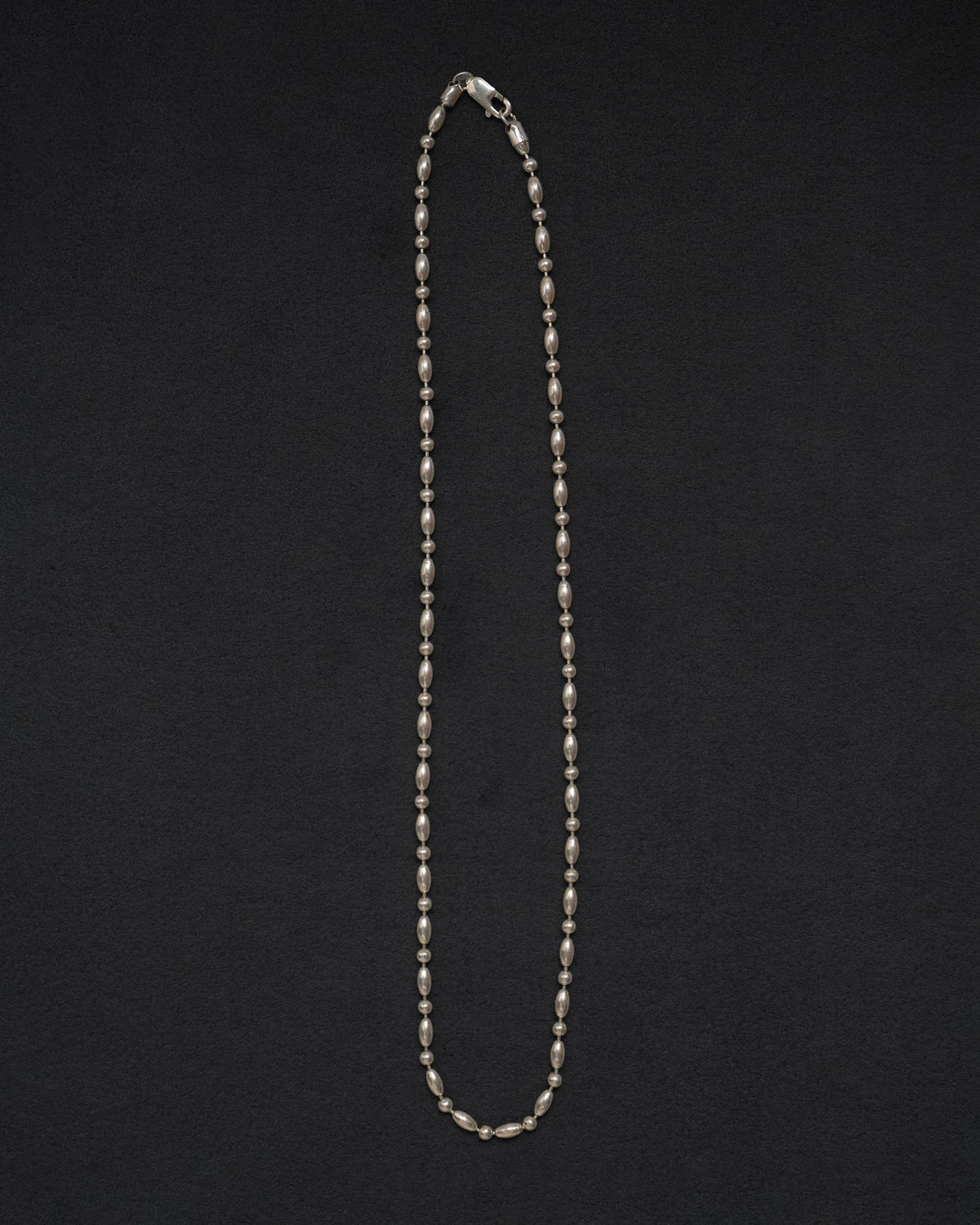 Silver Ball Chain Necklace