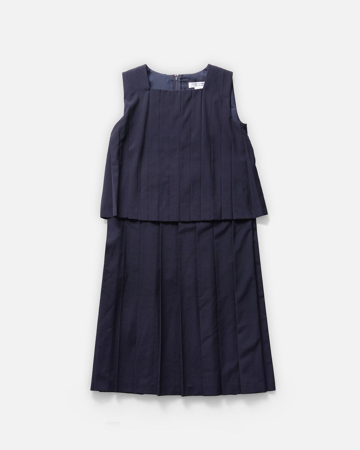 N/S Wool Pleated Dress