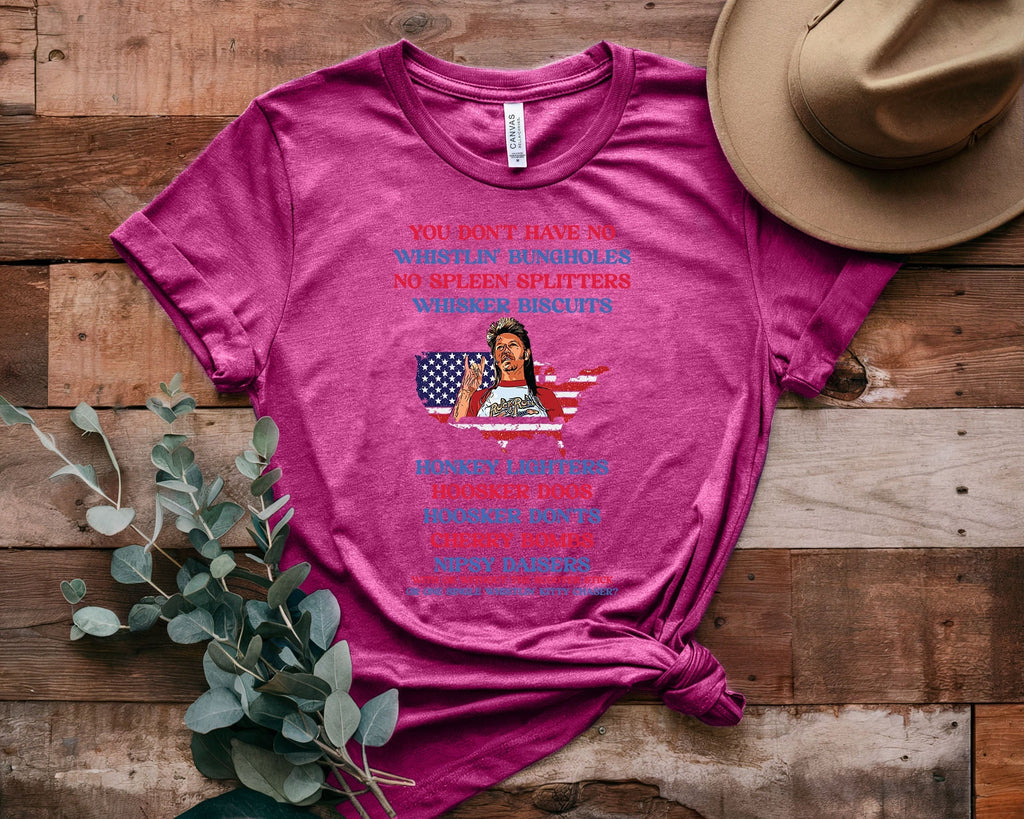 Joe Dirt Trendy Straight Shoulder Short Sleeves