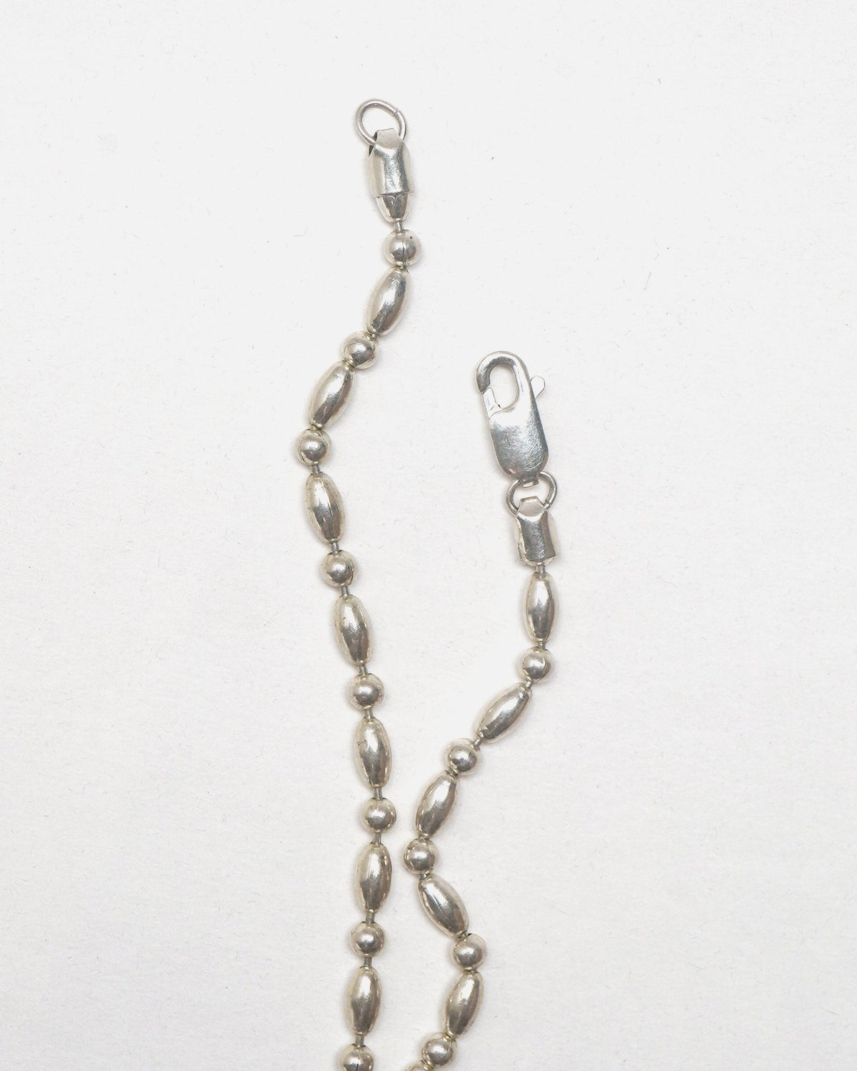 Silver Ball Chain Necklace