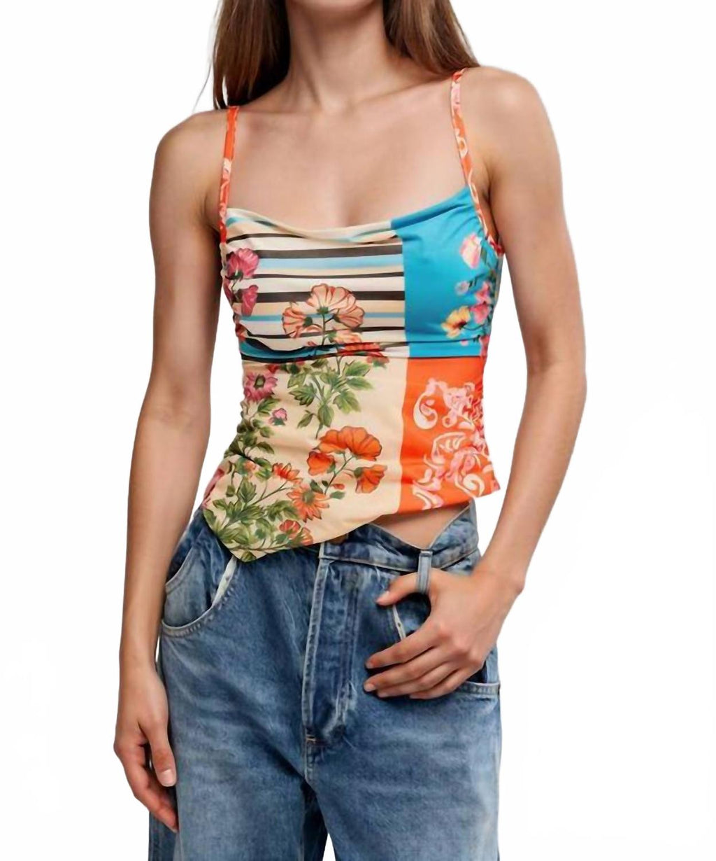 Women's Estella Tank Top In Pop Combo