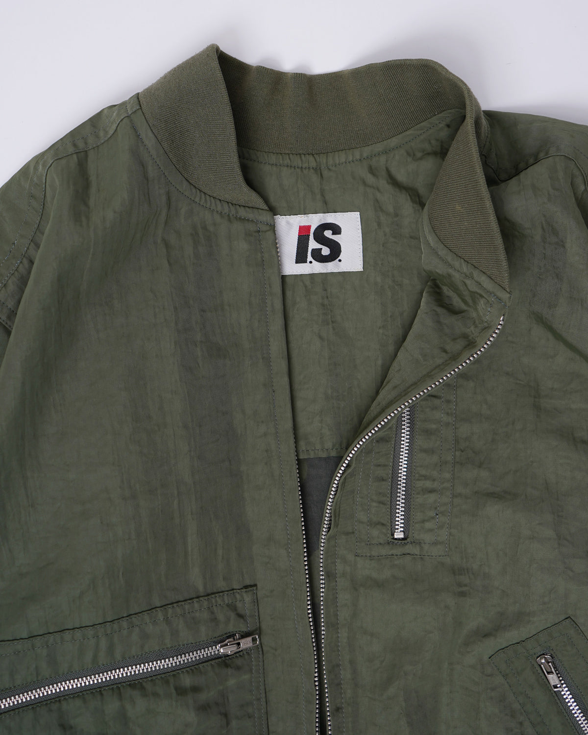 Nylon Bomber Jacket