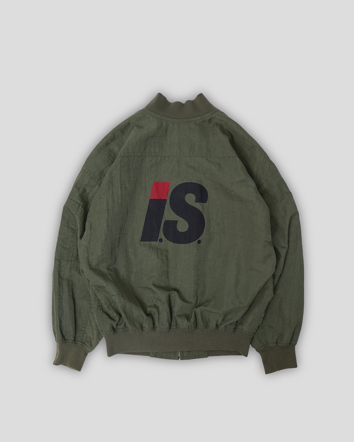 Nylon Bomber Jacket