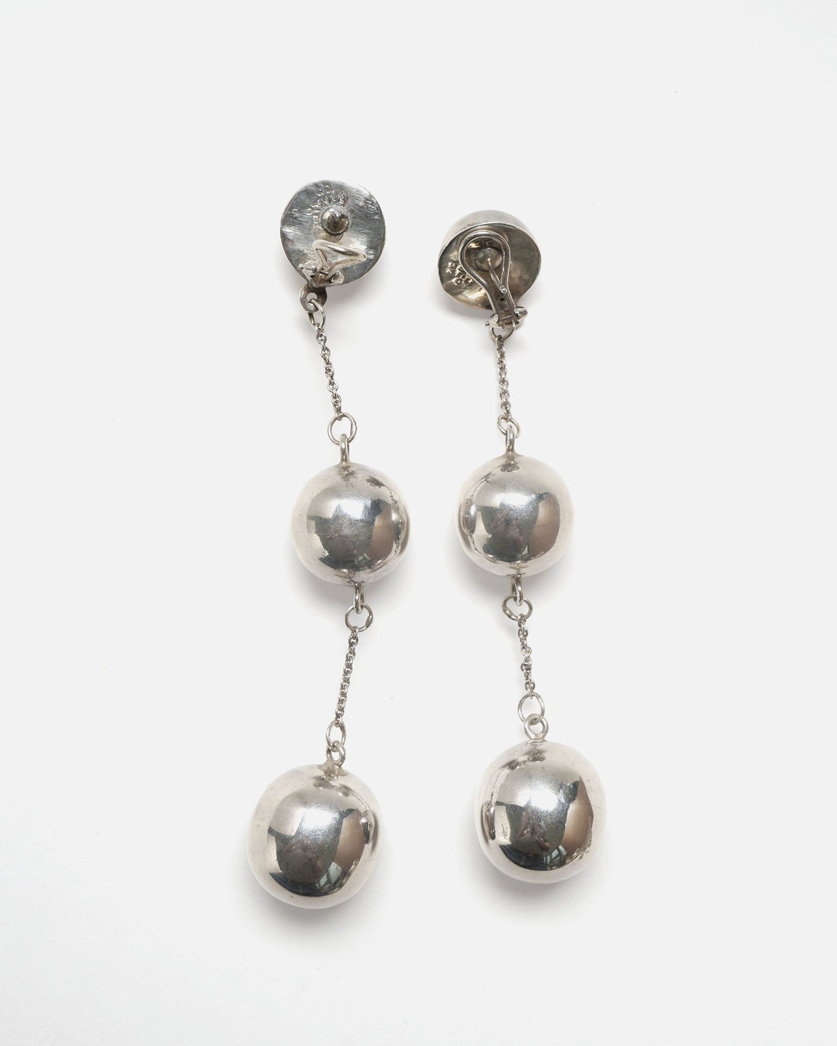 Silver Drop Earrings