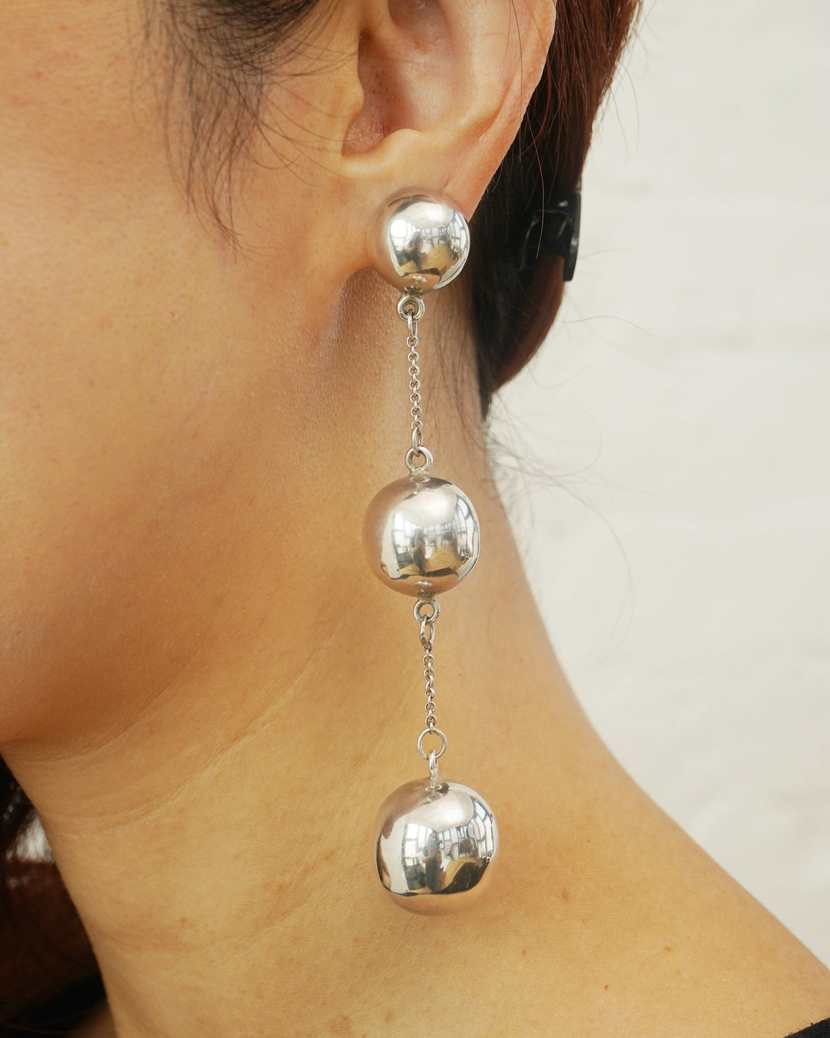 Silver Drop Earrings