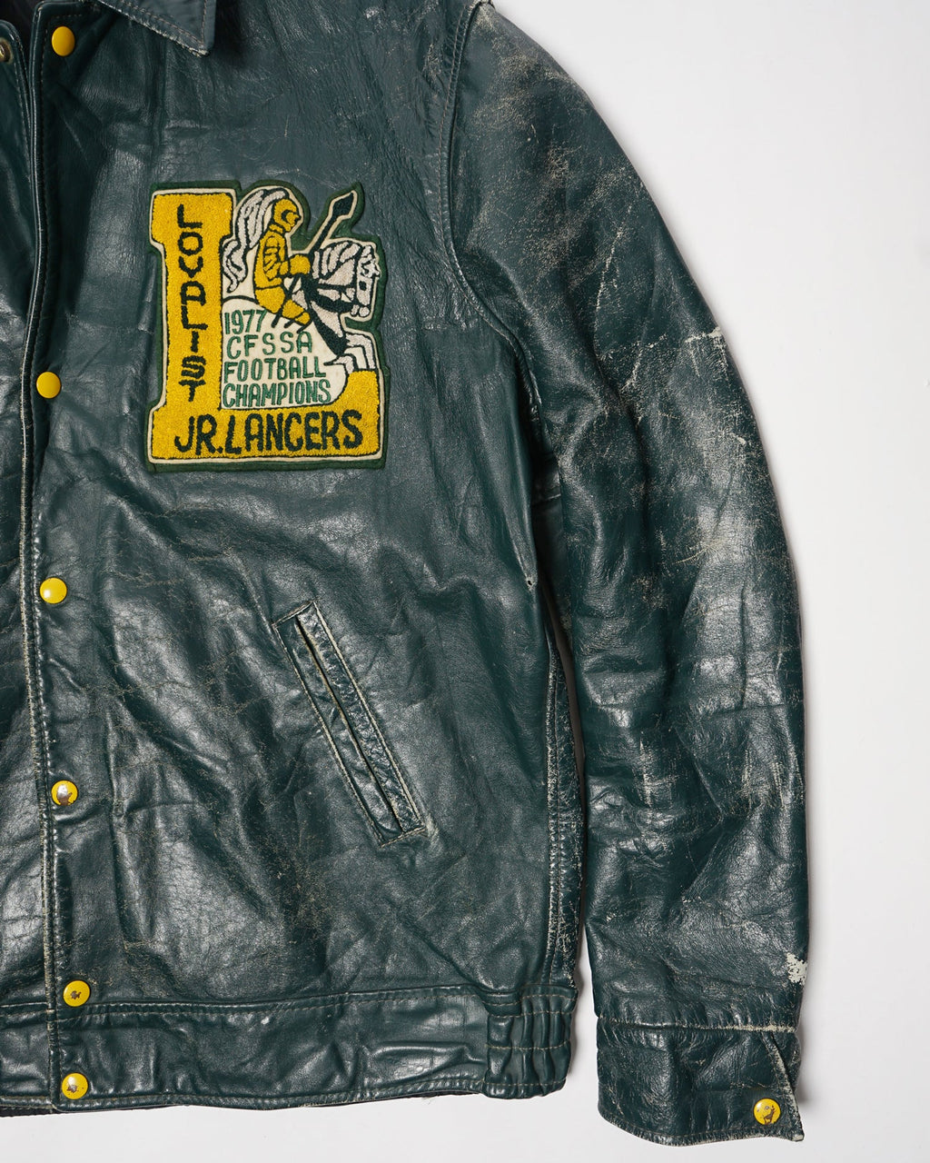 60's Leather Varsity Jacket