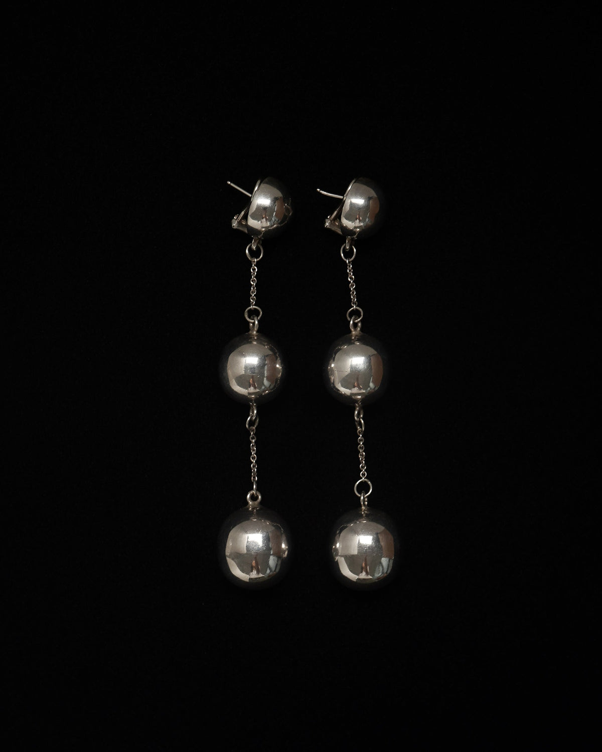 Silver Drop Earrings