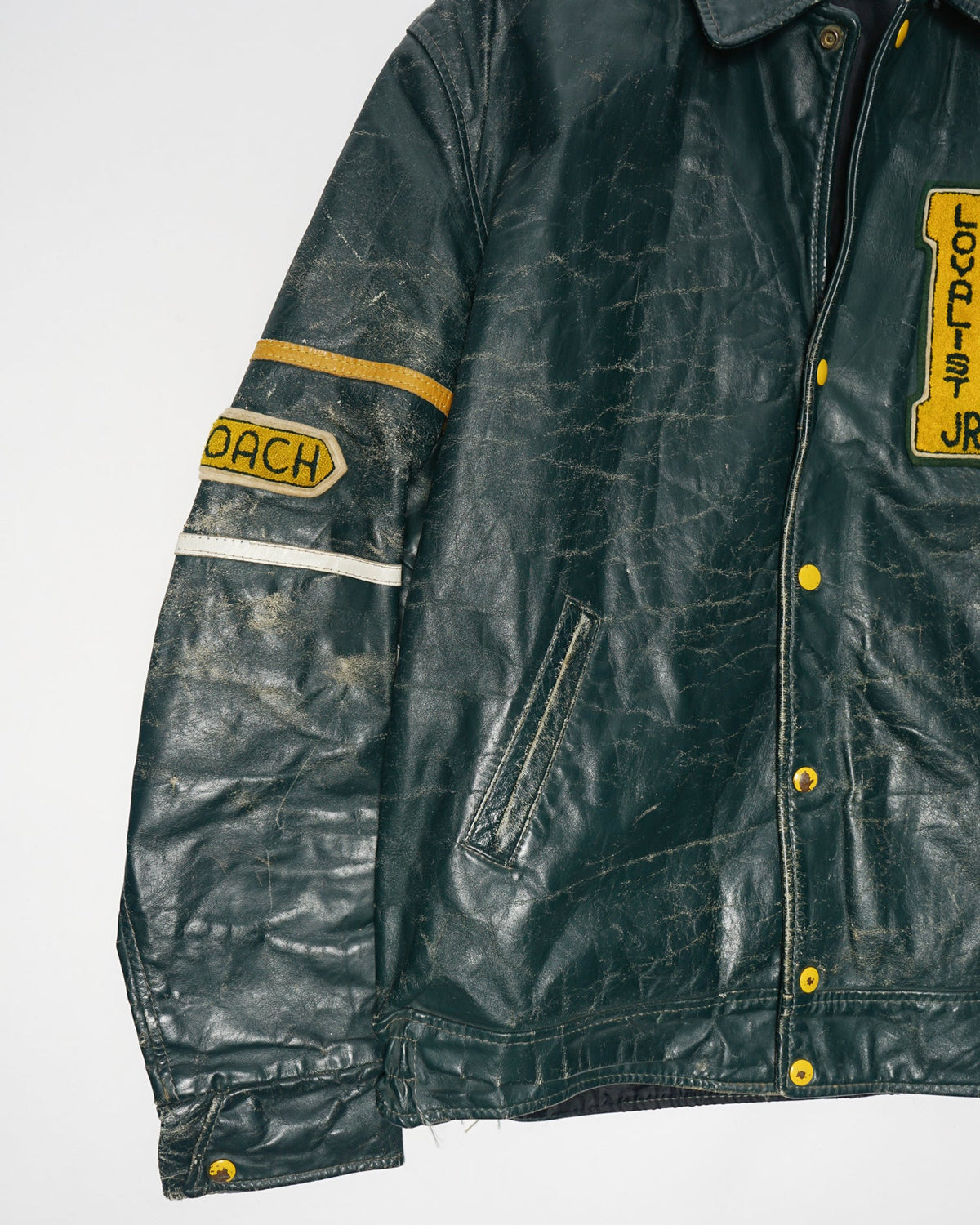 60's Leather Varsity Jacket