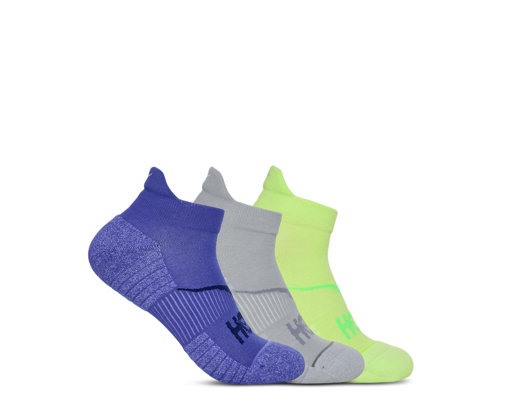 Hoka Unisex No-Show Run 3-Pack Socks