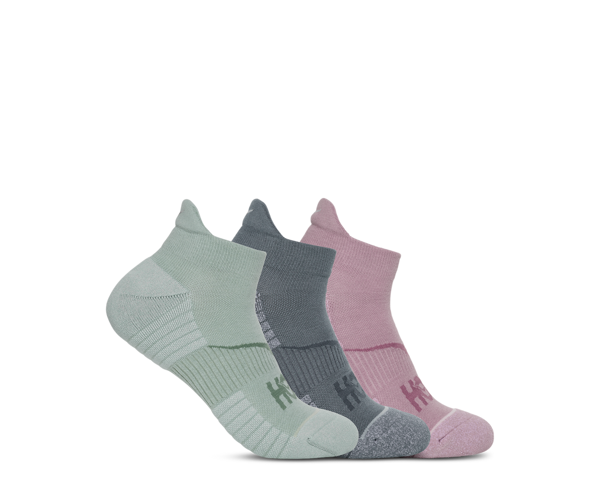 Hoka Unisex No-Show Run 3-Pack Socks
