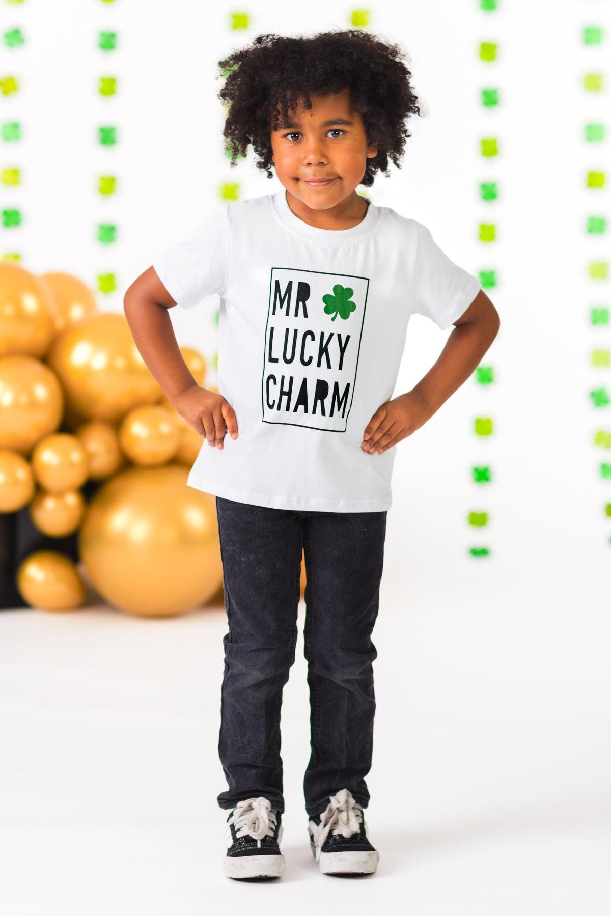 "Mr. Lucky Charm" Short Sleeve Top
