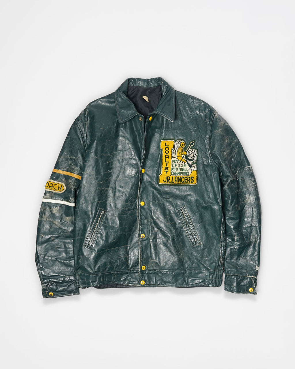 60's Leather Varsity Jacket