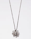 Silver Daisy Flower Necklace