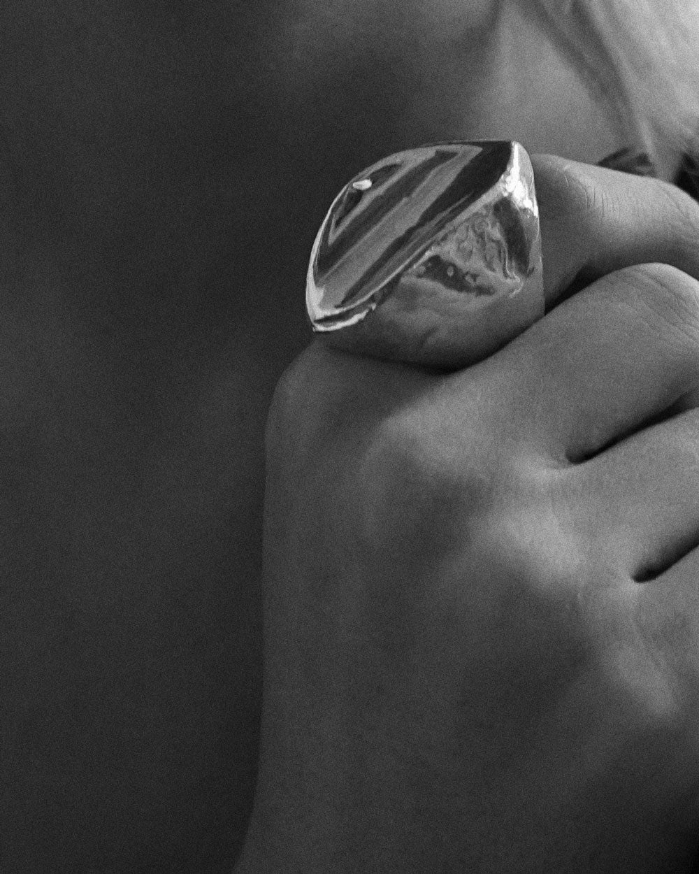 Silver Ring / size: 8