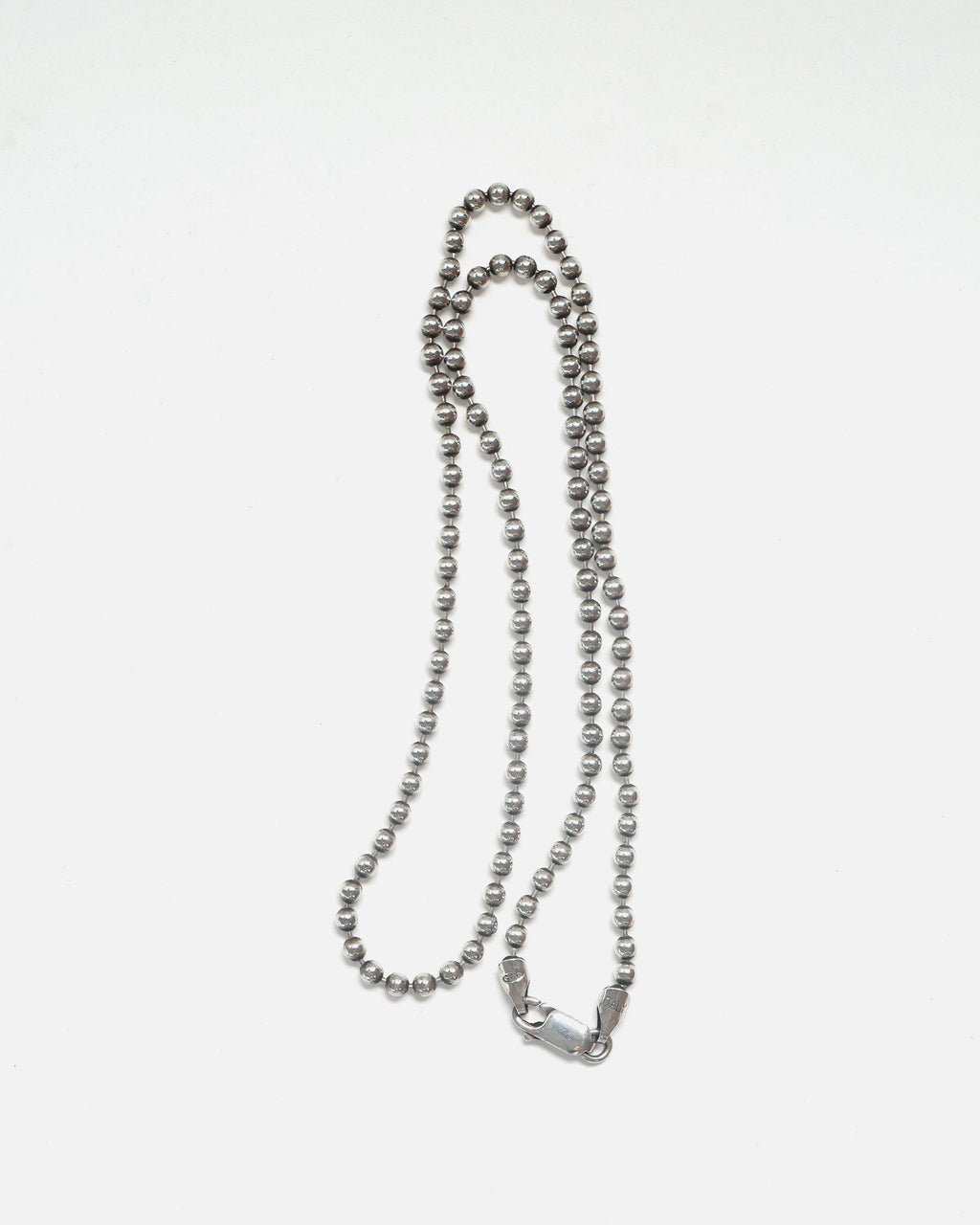 Silver Ball Chain Necklace