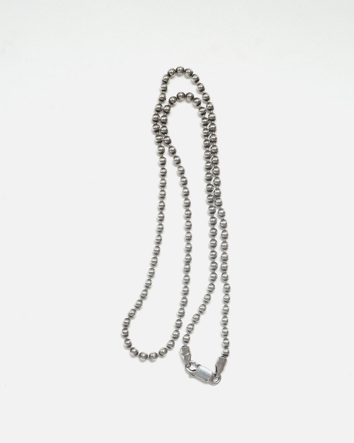Silver Ball Chain Necklace