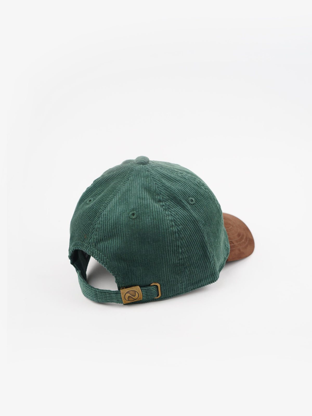 Corduroy Cap / Green x Brown