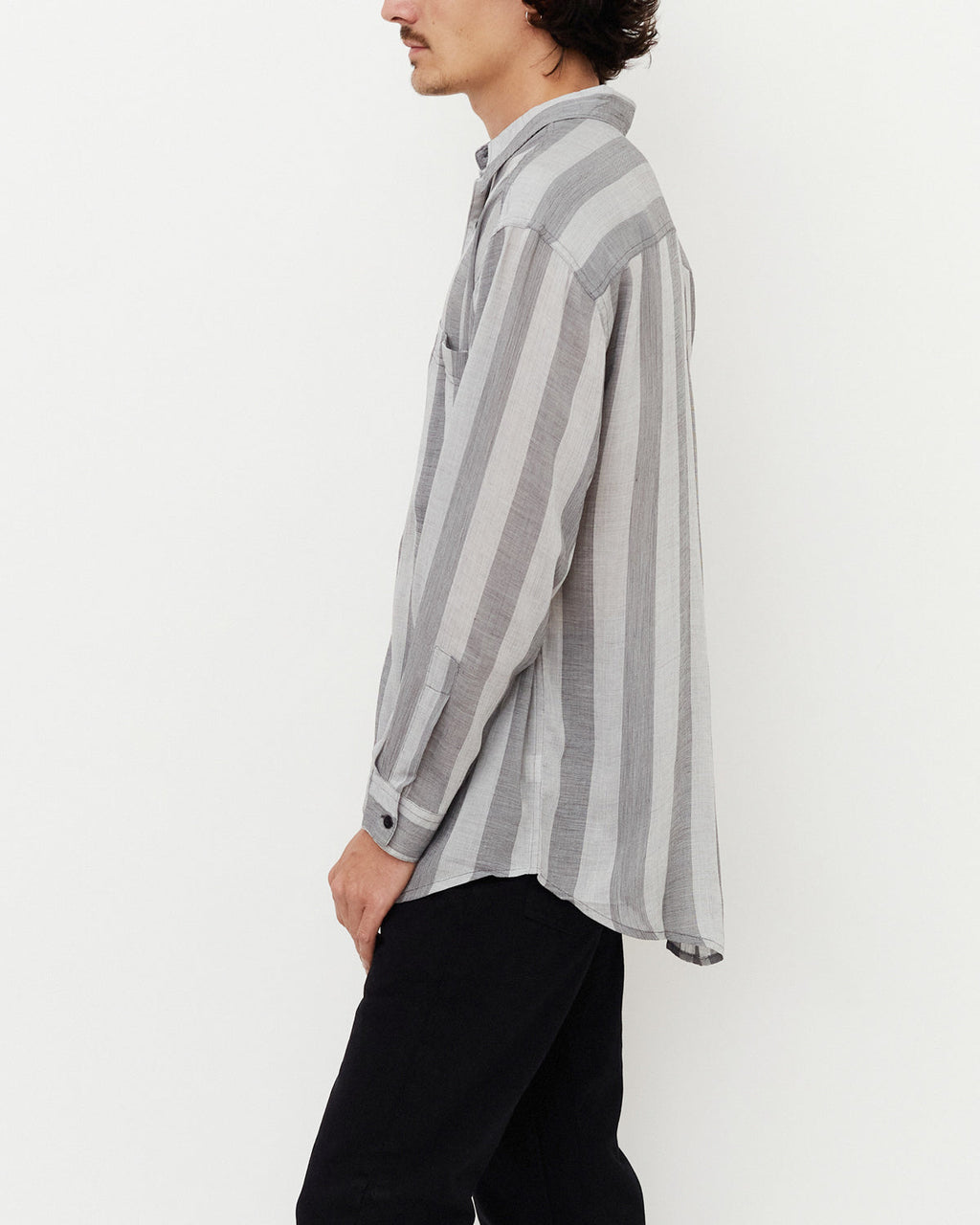 Stripe Sheer Shirt