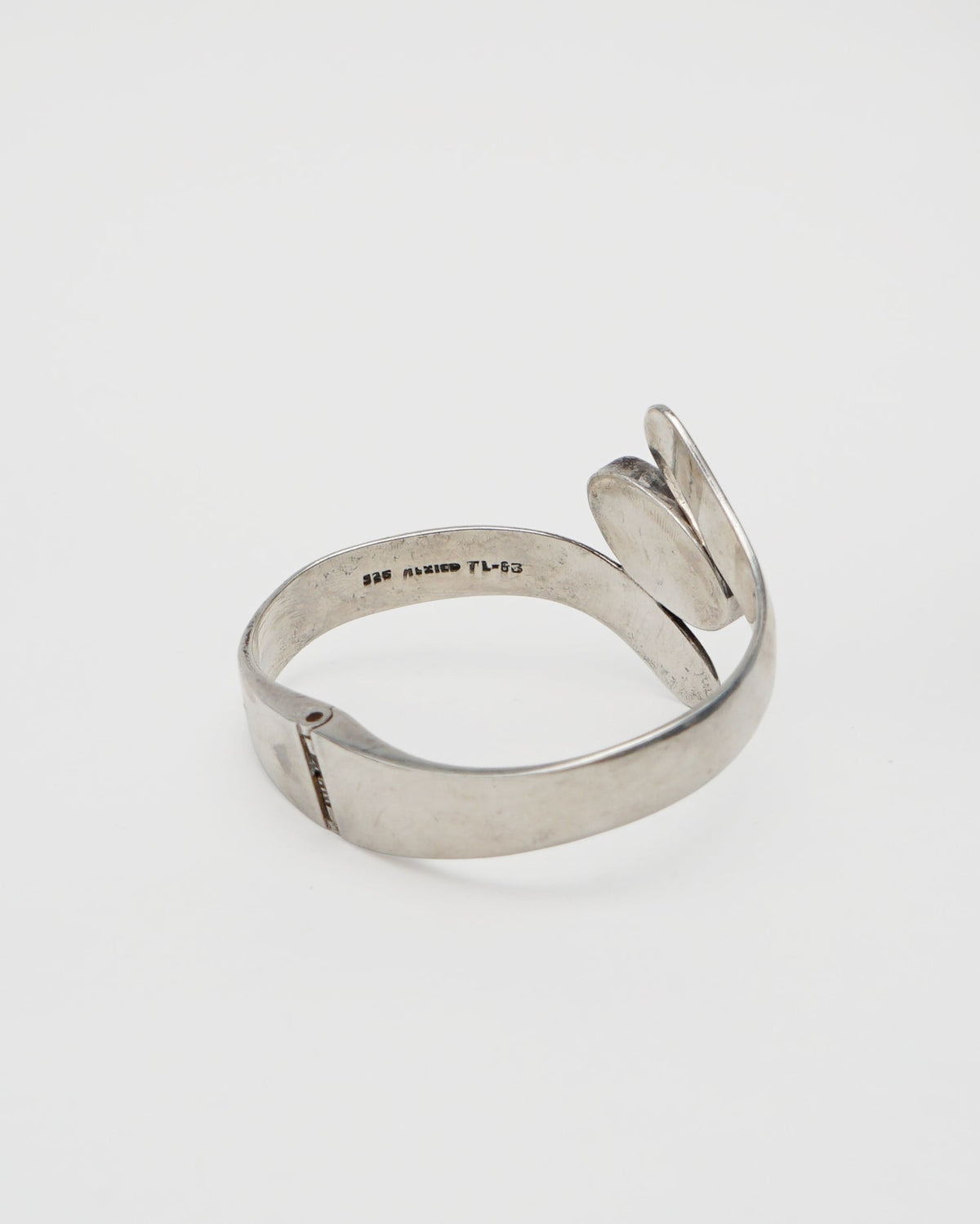 Silver Cuff Bracelet w/ Onyx
