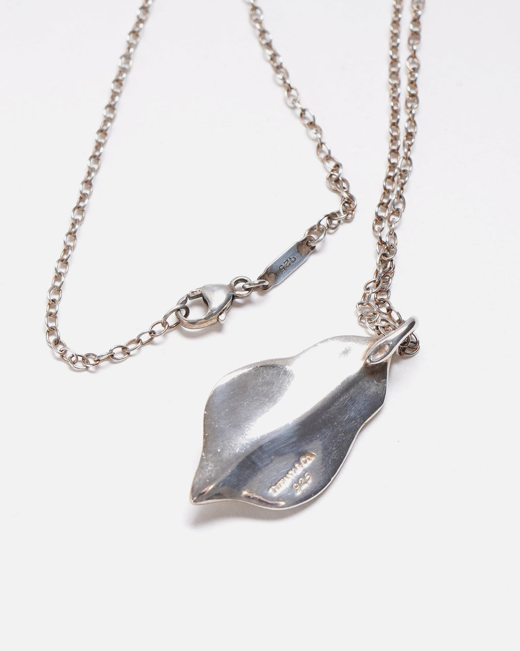 Silver Leaf Necklace