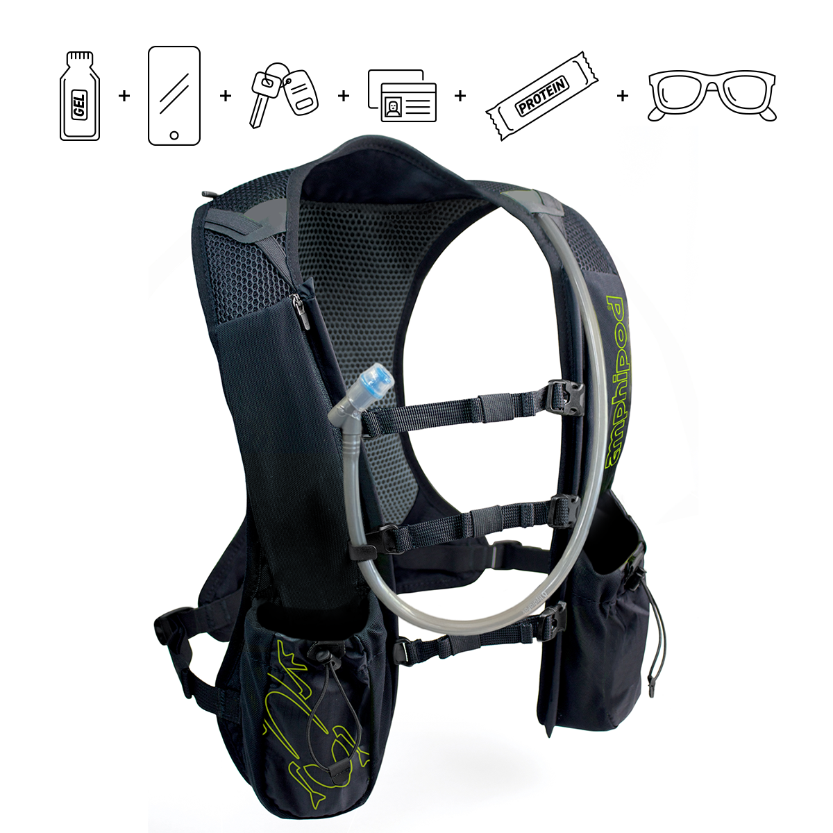 Amphipod PureRun® Minimalist™ Vest (with 1.5 L Reservoir)