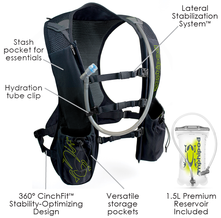 Amphipod PureRun® Minimalist™ Vest (with 1.5 L Reservoir)