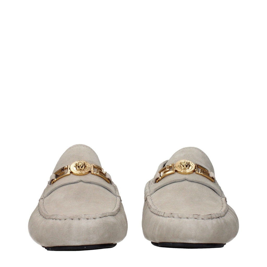 Versace Leather Slip-On Men's Loafers