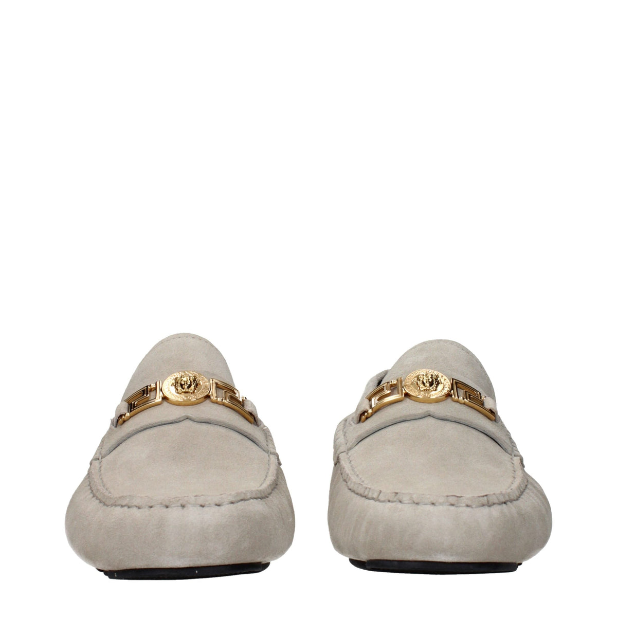 Versace Leather Slip-On Men's Loafers