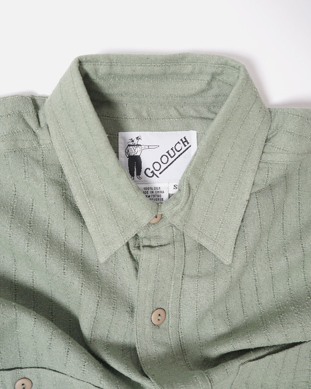 Silk Shirt / Mint Green