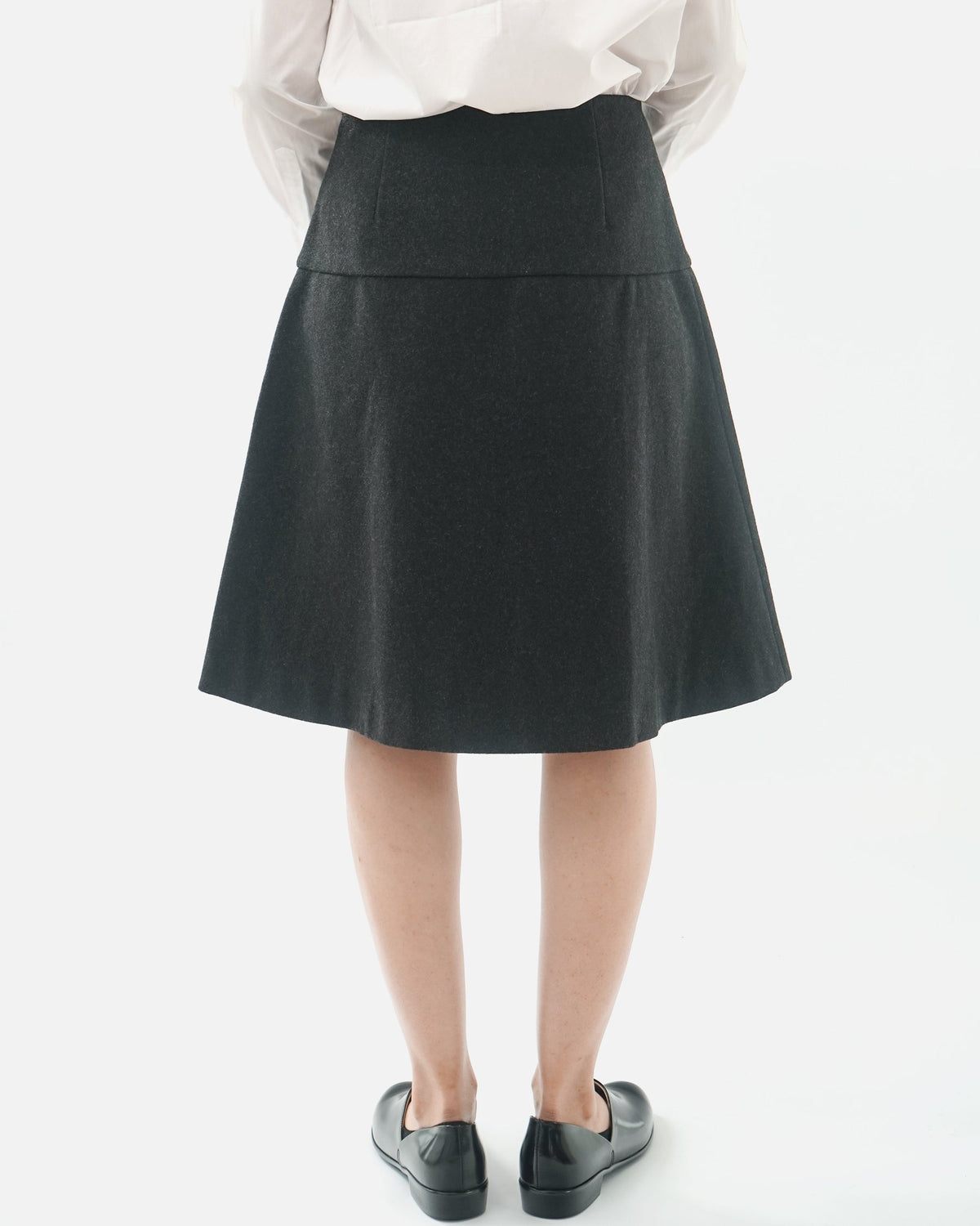 Trapezoid Skirt / Size: W26