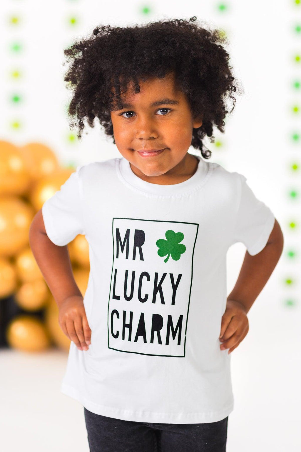 "Mr. Lucky Charm" Short Sleeve Top