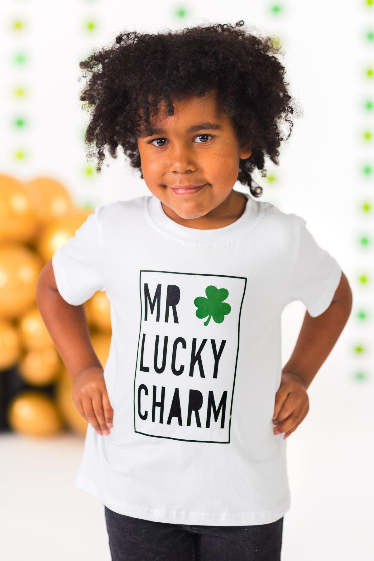 "Mr. Lucky Charm" Short Sleeve Top