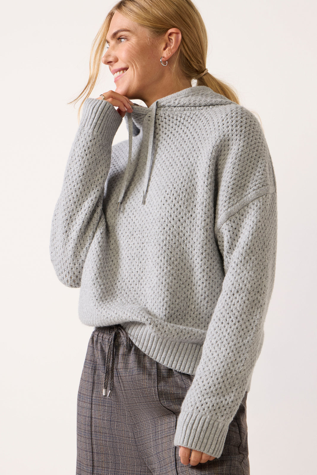 Women's Melchie Relaxed Knit Hoodie