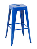 Contemporary Metal Barstools with Detachable Construction