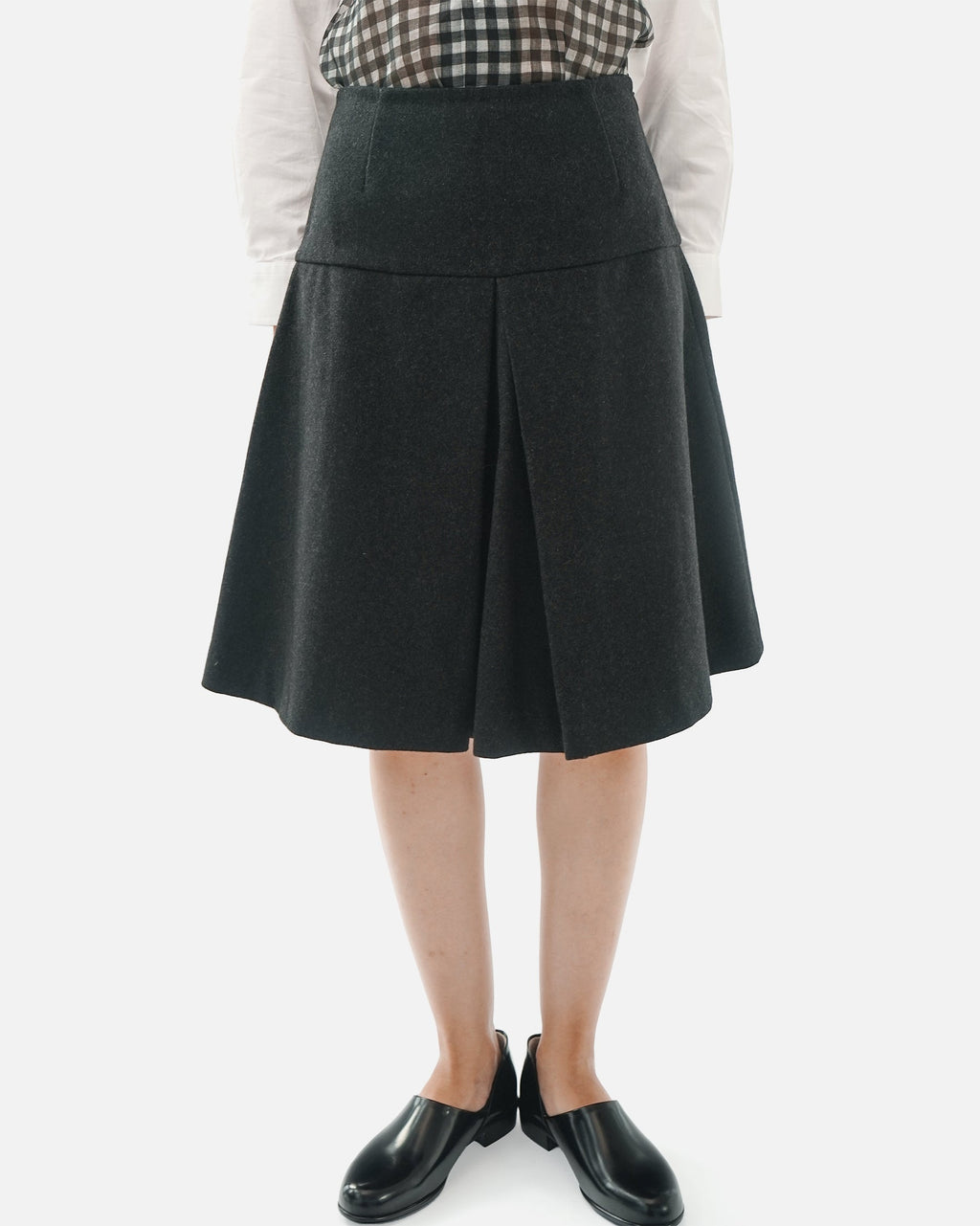 Trapezoid Skirt / Size: W26