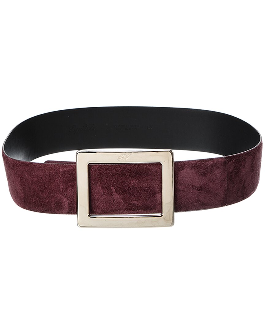 Roger Vivier Suede Belt