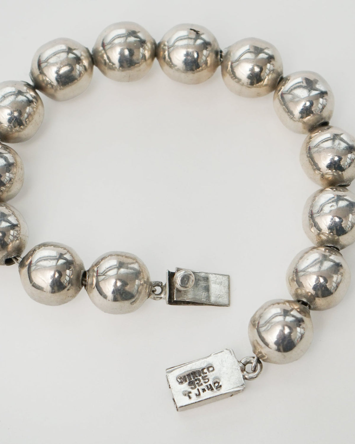 Silver Ball Beads Bracelet