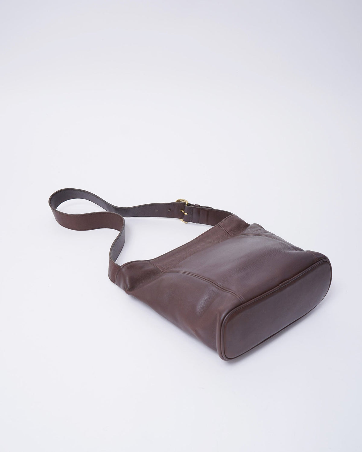 Brown Leather Shoulder Bag