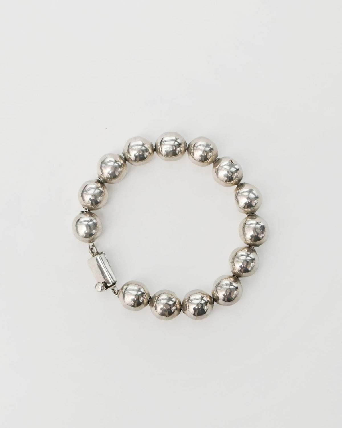 Silver Ball Beads Bracelet